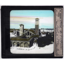 Nord de l'Italie. Église St Ambroise.