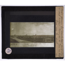 Paris depuis la Révolution jusqu'au Second Empire. Panorama de Paris en 1828. Vue vers le sud.