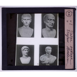 Les Empereurs romains. César, Octave, Trajan, Hadrien.