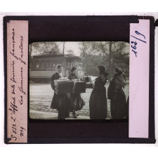 L'Effort de la femme française pendant la guerre. Les femmes facteurs.