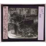 Villes martyres. Senlis. Ruines dans le quartier de la cathédrale.