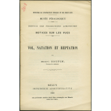 Vol, natation et reptation. Notices sur les vues.
