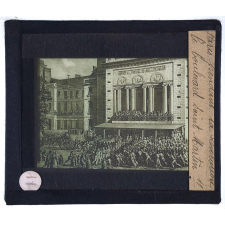 Paris pendant la Révolution. Le boulevard Saint Martin.