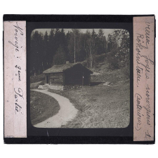 Norvège, vieux foyers. Rökoinstuen (extérieur).