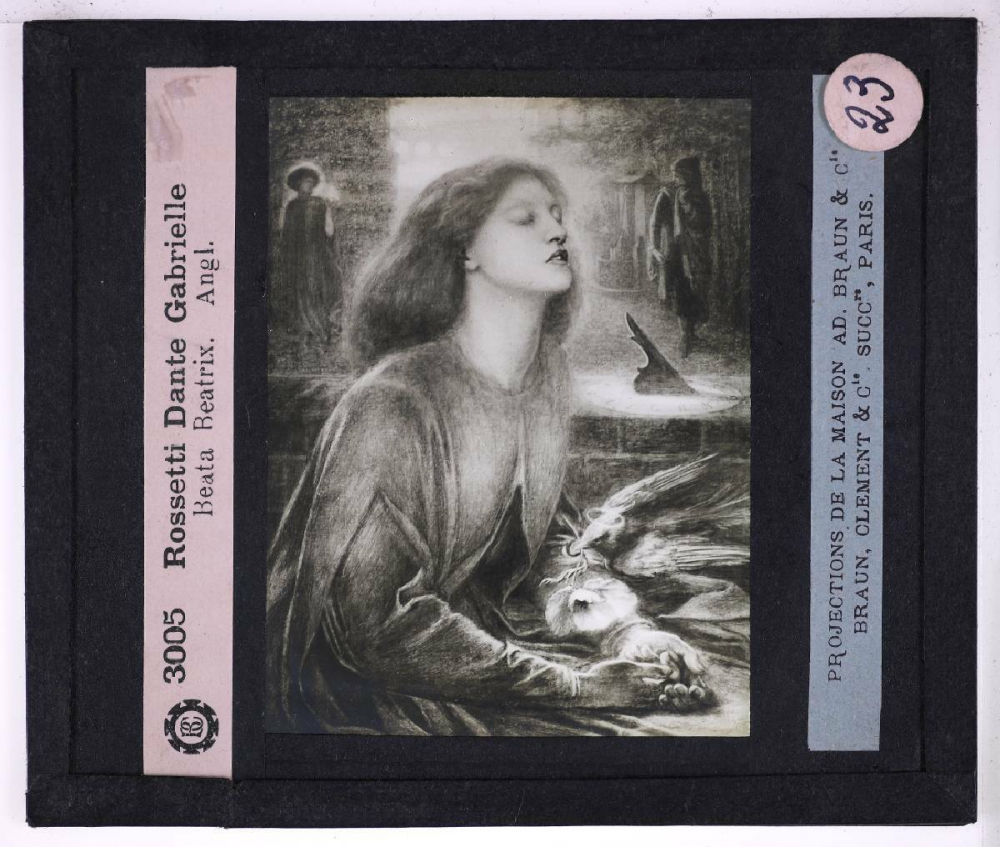 La Peinture anglaise. Rossetti Dante Gabrielle. Beata Beatrix.