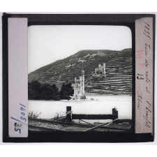 Les Bords du Rhin. Tour des rats et l'Erenfels.