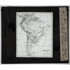 Le Brésil. Carte Amérique du Sud.
