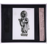 Le Bouddhisme. Type de Bodhisattva (aspirant Bouddha) indo-grec (statue originaire).