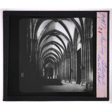 La Cathédrale de Strasbourg. Bas côté Sud.