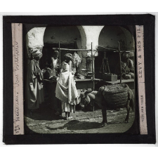 Sahara. Kairouan. Une boucherie.