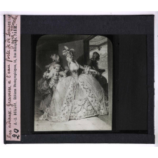 Histoire de la gravure. Les adieux. Gravure à l'eau forte de de Launay d'apr. Moreau.