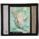 Amérique du Nord. Carte. 
