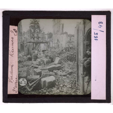 Villes martyres. Verdun. Ruines.