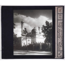 Berlin. Moschee am Fehrbelliner Platz.
