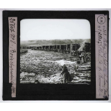 Le Bois et les produits de la forêt, industries forestières. Flottage des bois sur la Cure (Yonne). 