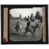 Egypte. Le Caire. Tombeaux des Khalifes.