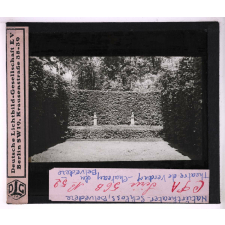 Goethe (II). Naturtheater, Schloss Belvédère. Théâtre de verdure, château du Belvèdère.
