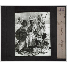 Abyssinie. Guerriers abyssins.