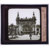 Champ de Mars expo 1900. Palais de la Mécanique, du Génie civil.