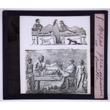 La Vie privée des Grecs. Repas grec ordinaire en famille.