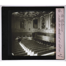 La Sorbonne. La salle du doctorat ès lettres.