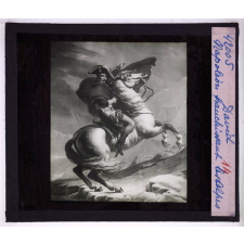 Le Musée de Versailles. David. Napoléon franchissant les Alpes.