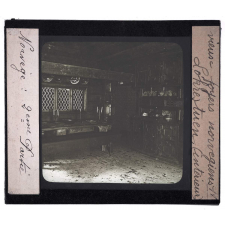 Norvège, vieux foyers. Lokrestuen (intérieur).