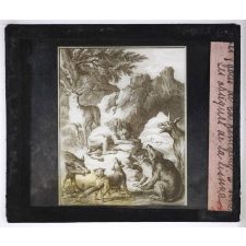 Fables de La Fontaine. 3e partie. Les obsèques de la lionne.