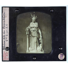 Sculpture grecque des origines jusqu'au 5e siècle avant JC. Athéna dite du Varvakéion, 5ème s. av. J.C.