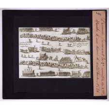 L'Armée pendant la seconde moitié du XVIe siècle. Marche d'un train d'artillerie - 1621.