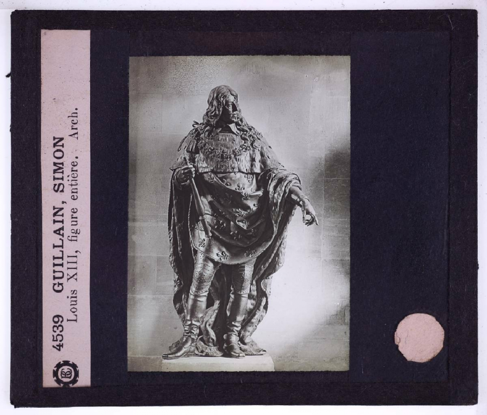 Établissement de la monarchie absolue d'Henri IV à Louis XVI. Guillain, Simon. Louis XIII, figure entière.