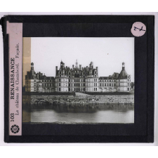 La Renaissance. Le château de Chambord. Façade.