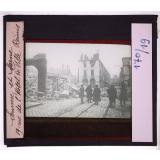 Somme et Marne en 1918. Rue de l'Hôtel de Ville, Reims.