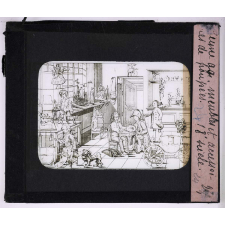 Jeux du jeune âge. Meubles et accessoires de poupées, 18e siècle.