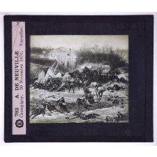 La Guerre de 1870. II - Siège de Paris. A. de Neuville. Champigny, 30 novembre 1870. Versailles.
