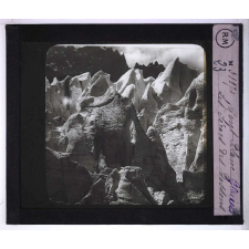 Volcans, érosions, glaciers. Mont Blanc. Glacier. Les Séracs des Bossons.