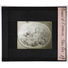 Le Dessin au Musée du Louvre : Ecole française. Venus et l'amour. Van Loo.
