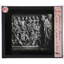 Art Italien. Giovanni Pisano. Détail du jugement dernier.