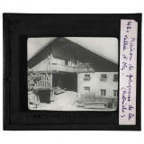 Autriche. Maison de paysans de la vallée d'Otz.