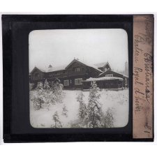Christiania, Norvège. Château Royal d'hiver.