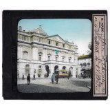Nord de l'Italie. Milan, Place et Théâtre de la Scala.
