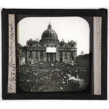 Rome. Bénédiction papale.