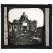 Rome. Bénédiction papale.