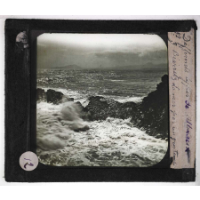 Le Relief, la mer, les côtes. Biarritz. La mer par un gros temps.