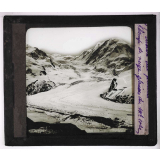 L'Action des glaciers. Champ de neige : glaciers du Mt Rose. 