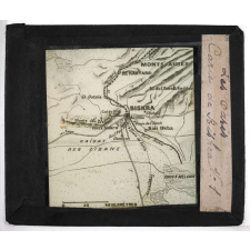 Oasis. Carte de Biskra.