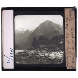 Norvège, la côte et les fjords. Paysage près de Balholm. 