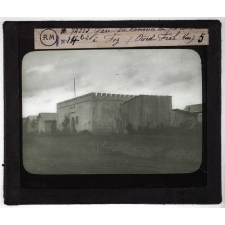 Le Développement économique du Maroc. Le Maroc en 1912. Gare du chemin de fer à Fez (Oued Frah Ken).