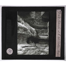 La Spéléologie ou science des cavernes. Intérieur de la Côte Patière Ardèche.