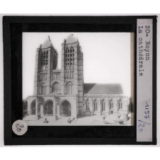 La Picardie. Noyon. La cathédrale.